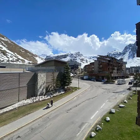 Cosy A Tignes, 20m², Balcon Sud-est, Vue Montagne Appartement Tignes